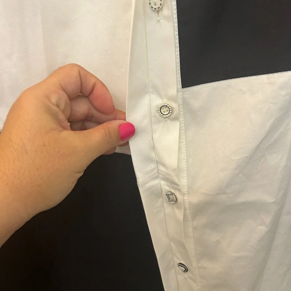 ! mirimalist YingYang Shirt Dress small - Picture 9 of 12